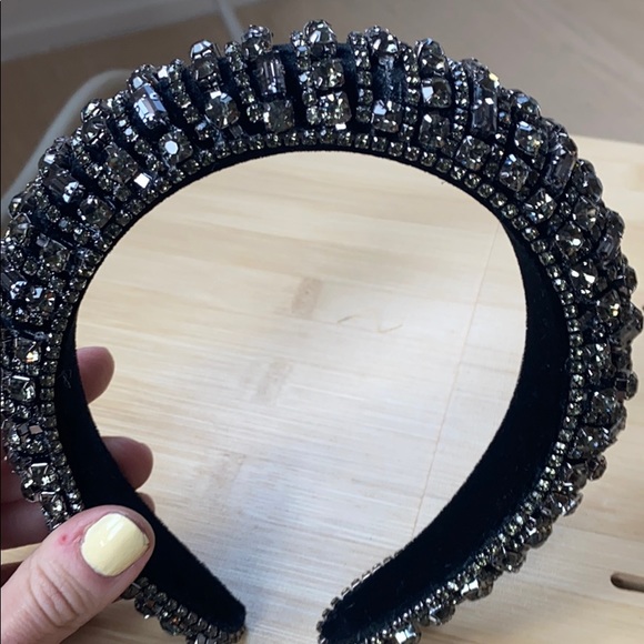 Crystal velvet headband new - Picture 2 of 10